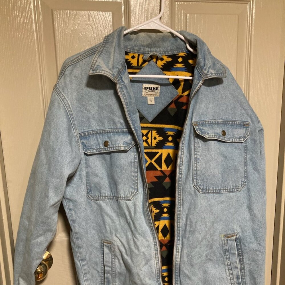 Unique Medium Duke Haband Jean Jacket